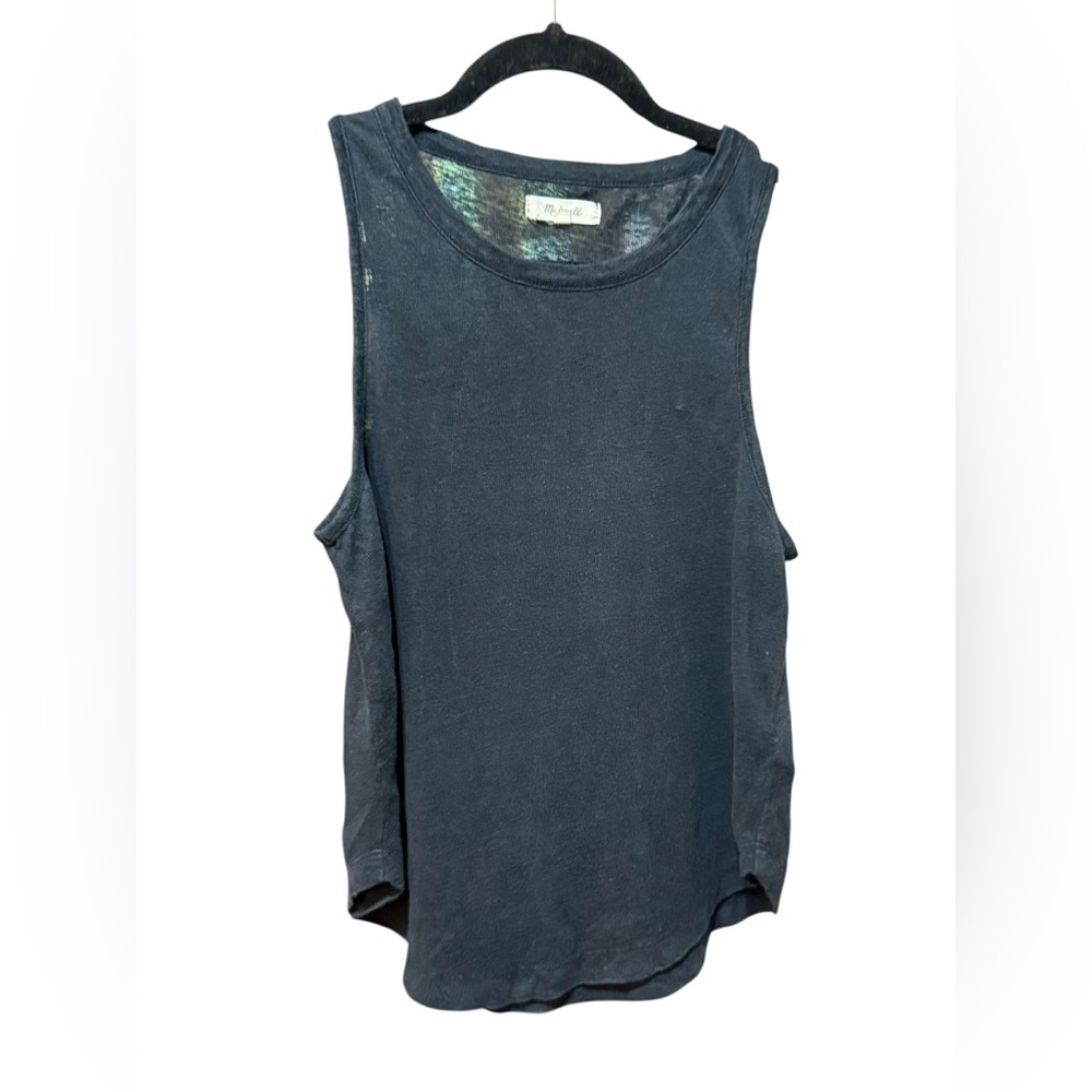 Madewell Linen Allegro Top Sz S Lightweight Summer Layering
